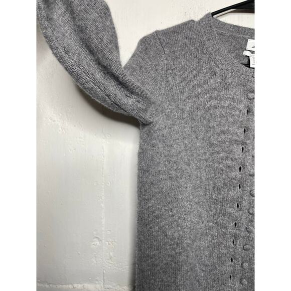 Jason Wu 100% Cashmere Gray Cardigan Sweater Size XS - Picture 4 of 8